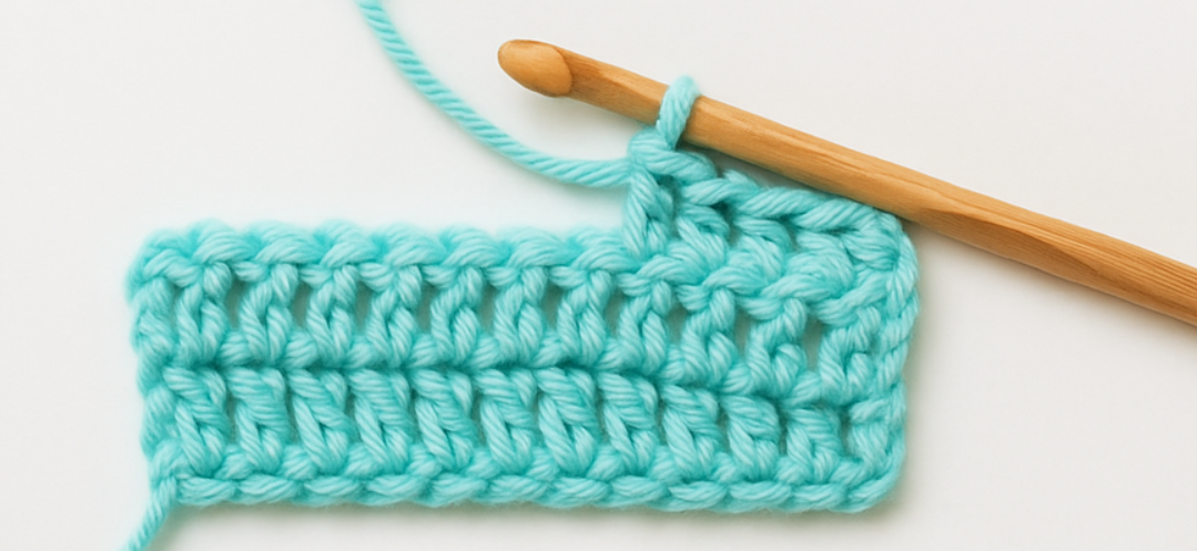 How to Crochet the Double Crochet Stitch (DC)