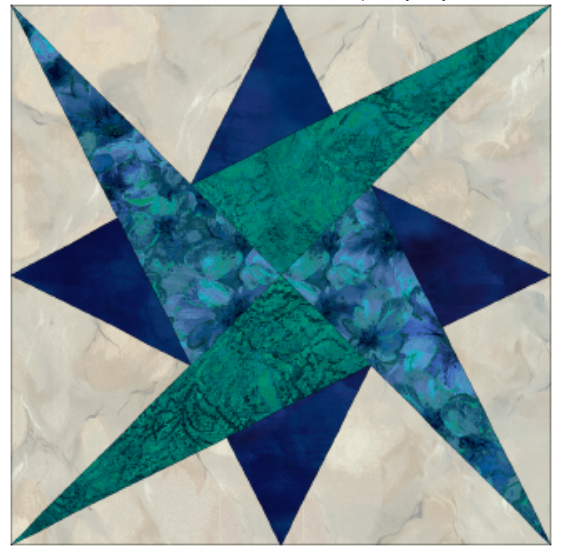 Discover the Magic of the Starry Path Quilt Block